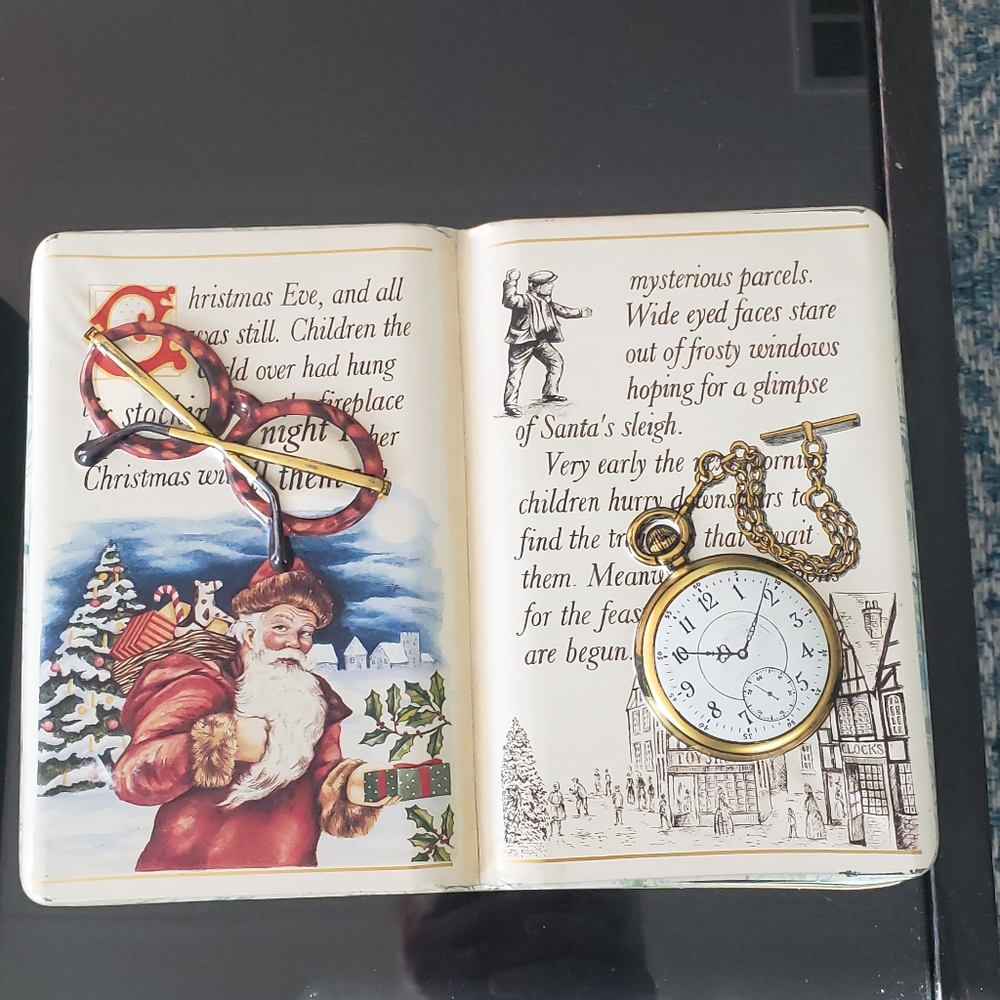 Silver Crane Company Christmas Tin